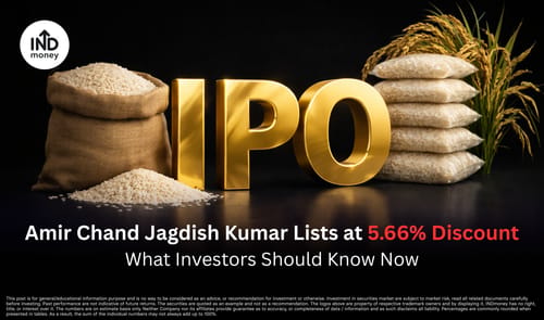 Amir Chand Jagdish Kumar Share Lists at Discount: Hold or Sell? Amir Chand Jagdish Kumar Share Lists at Discount: Hold or Sell?