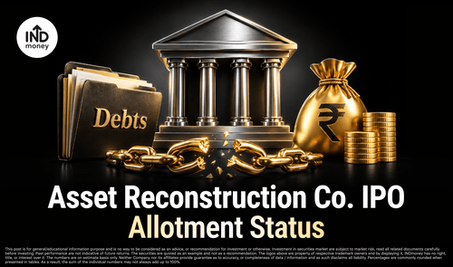 Asset Reconstruction Co. IPO allotment status Asset Reconstruction Co. IPO allotment status