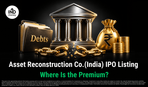 Asset Reconstruction Co.(India) IPO Lists Flat Asset Reconstruction Co.(India) IPO Lists Flat