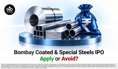 Bombay Coated and Special Steels IPO Review: Is ₹82 Justified? Bombay Coated and Special Steels IPO Review: Is ₹82 Justified?