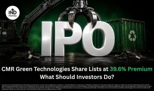 CMR Green Technologies Share Lists at 39.6% Premium: Hold or Sell?