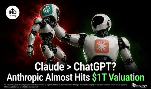 Claude > ChatGPT? Anthropic Almost Hits $1T Valuation Claude > ChatGPT? Anthropic Almost Hits $1T Valuation
