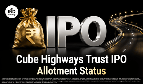 Cube Highways Trust IPO Allotment Status
