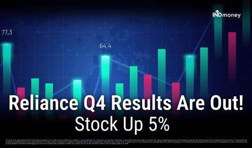 Reliance Q4 Results Are Out! Stock Up 5% Reliance Q4 Results Are Out! Stock Up 5%