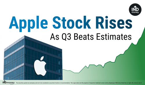 Apple Stock Rises As Q3 Beats Estimates