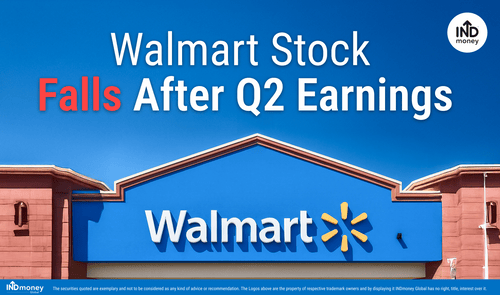 Walmart Stock Falls After Q2 Earnings Release