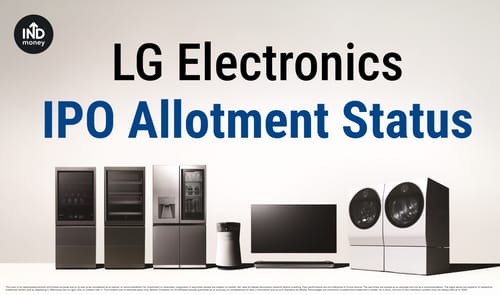 LG Electronics IPO Allotment Status LG Electronics IPO Allotment Status