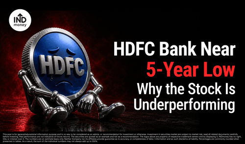 image with title "HDFC Bank Near 5-Year Low Why the Stock Is Underperforming" image with title "HDFC Bank Near 5-Year Low Why the Stock Is Underperforming"