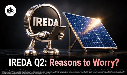 image with title "IREDA Q2: Reasons to Worry?"