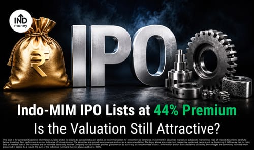 Indo-MIM IPO Lists at 44% Premium Indo-MIM IPO Lists at 44% Premium