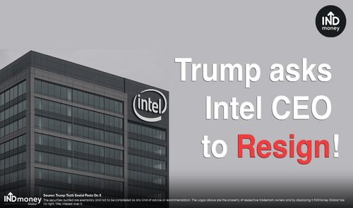 Intel CEO asked to resign by Donald Trump