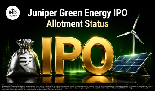 Juniper Green Energy IPO Allotment Status: KFinTech, BSE, NSE Juniper Green Energy IPO Allotment Status: KFinTech, BSE, NSE