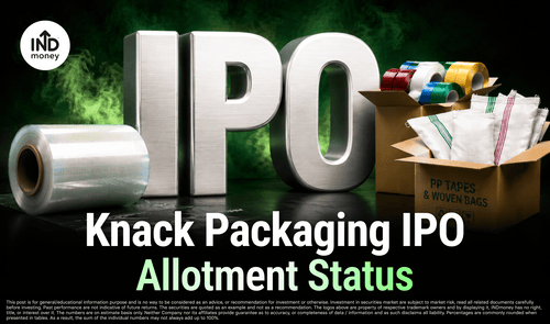 Knack Packaging IPO Allotment Status: MUFG Intime, BSE, NSE Knack Packaging IPO Allotment Status: MUFG Intime, BSE, NSE