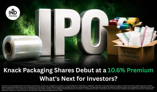 Knack Packaging Share Lists at 10.6% Premium Knack Packaging Share Lists at 10.6% Premium