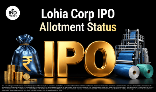 Lohia Corp IPO Allotment Status Lohia Corp IPO Allotment Status