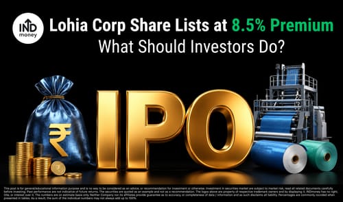 Lohia Corp IPO Lists at 8.5% Premium Lohia Corp IPO Lists at 8.5% Premium
