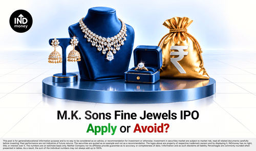 M.K.Sons Fine Jewels IPO Review: Is ₹162 Reasonably Priced? M.K.Sons Fine Jewels IPO Review: Is ₹162 Reasonably Priced?