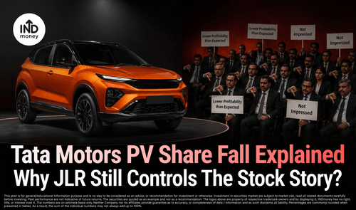 Image with title "Tata Motors PV Share Fall Explained Why JLR Still Controls The Stock Story" Image with title "Tata Motors PV Share Fall Explained Why JLR Still Controls The Stock Story"
