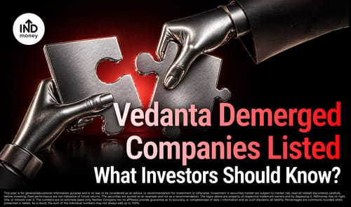 image with title "Vedanta Demerged Companies Listed What Investors Should Know?" image with title "Vedanta Demerged Companies Listed What Investors Should Know?"