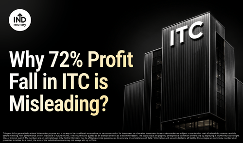 image with title "Why 72% Profit Fall in ITC Is Misleading" image with title "Why 72% Profit Fall in ITC Is Misleading"