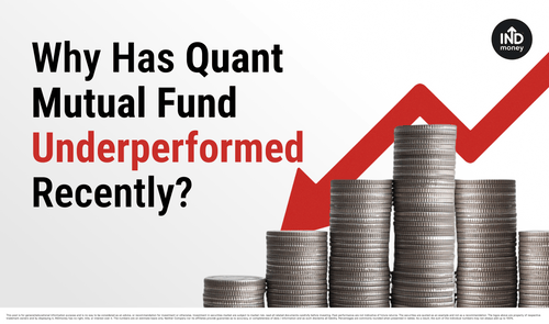 Why Has Quant Mutual Fund Underperformed Recently?