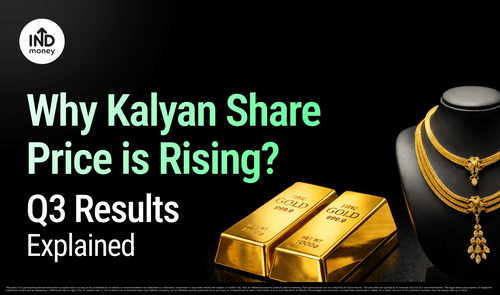 image with title "Why Kalyan Share Price is Rising ? Q3 Results Explained"