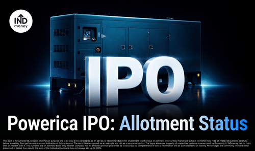 Powerica IPO Allotment Status: MUFG Intime, BSE, NSE Powerica IPO Allotment Status: MUFG Intime, BSE, NSE