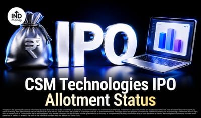 CSM Technologies IPO Allotment Status: Check on KFin Technologies, BSE & NSE image