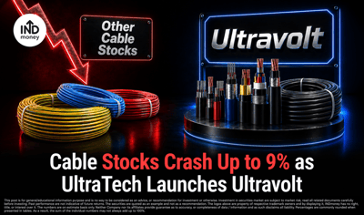 Cable Stocks Crash as UltraTech Enters Wires and Cables, What Investors Need to Know image