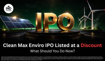 Clean Max Enviro IPO Listed at a Discount: What Should You Do Now? image