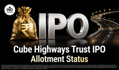 Cube Highways Trust IPO Allotment Status: Check on KFin Technologies, BSE & NSE image