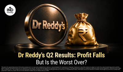 Dr Reddy's Q2 Results: Profit Falls 36%, Is Recovery Ahead? image