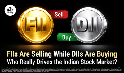 FIIs Are Selling While DIIs Are Buying: Who Really Drives the Indian Stock Market? image