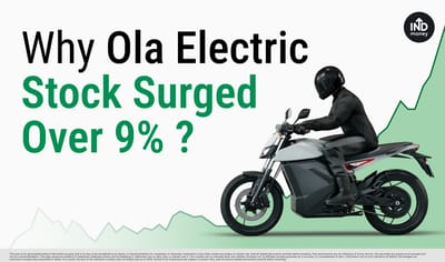 Why Ola Electric Stock Surged Over 9%? image