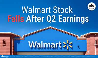 Walmart Stock Falls 3% After Q2 Earnings Release image
