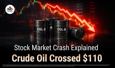 Why Stock Market Fell Today: Crude Oil Crossed $110 image