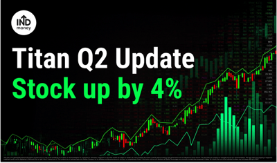 Titan Share Price Jumps 4% After Strong Q2 FY26 Results: Jewellery Growth Drives Market Optimism image