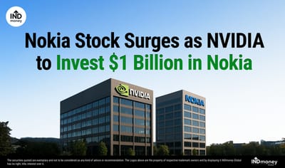 Nokia Stock Surges as NVIDIA to Invest $1 Billion in Nokia image