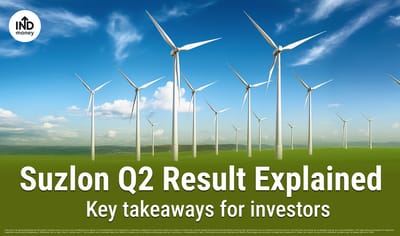 Suzlon Energy Q2 Result: Profit Rises 538% to ₹1,279 Cr, Helped by Deferred Tax Gains image
