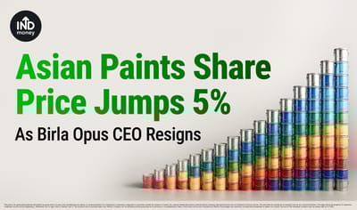 Asian Paints Share Price Jumps 5% as Birla Opus CEO Resigns; Grasim Falls Over 6% image