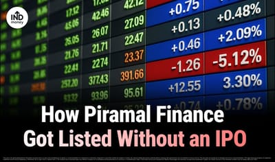 How Piramal Finance Got Listed Without an IPO | The NBFC Merger Explained Simply image