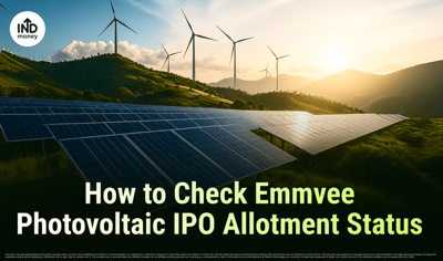 Emmvee Photovoltaic IPO Allotment Status: Live Status Check on KFinTech, NSE, BSE image