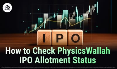 How to Check PhysicsWallah IPO Allotment Status: Live Status Check on MUFG, NSE, BSE image
