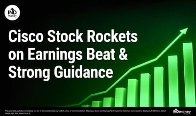 Cisco Stock Rockets on Earnings Beat and Strong Guidance image