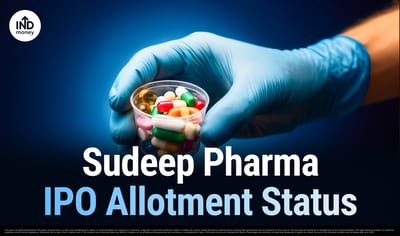How to Check Sudeep Pharma IPO Allotment Status on NSE, BSE, & MUFG Intime image