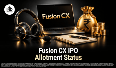 Fusion CX IPO Allotment Status: Check on KFin Technologies, BSE, NSE image