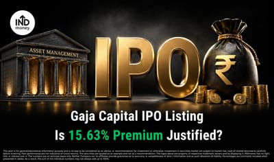 Gaja Capital IPO Lists at 15.63% Premium: What Should Investors Watch Next? image