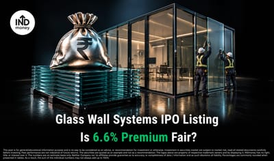 Glass Wall Systems IPO Lists at 6.6% Premium: Is the Valuation Fair? image
