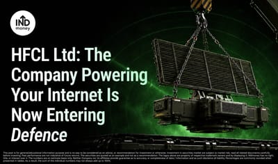 HFCL Ltd: The Company Powering Your Internet Is Now Entering Defence image