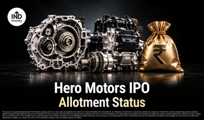 Hero Motors IPO Allotment Status: Check on KFin Technologies, BSE & NSE image
